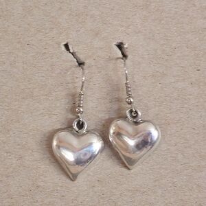 COPY - Sterling Silver Valentine Hearth shape earrings 925 México